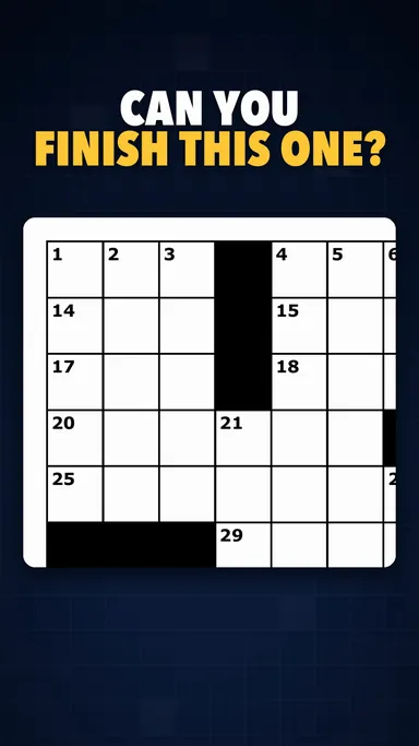 Play video (20 seconds): Can you finish this one? A look inside the crossword book